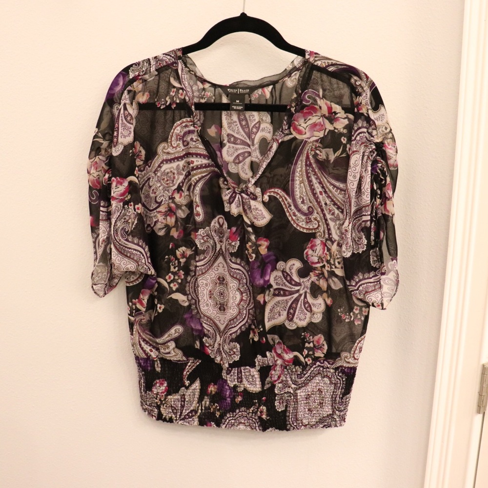 White House Black Market Size M Blouse